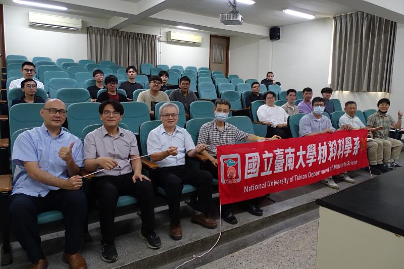 南大材料科學系研究成果展亮眼登場 實驗研究連結未來科技應用