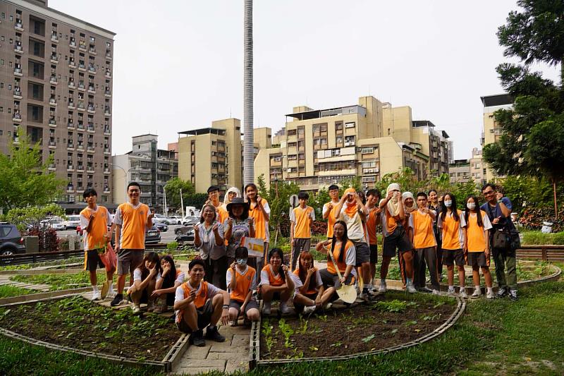 竹市社規師計畫深耕社區營造 下竹社區活化菜園空間打造共好環境