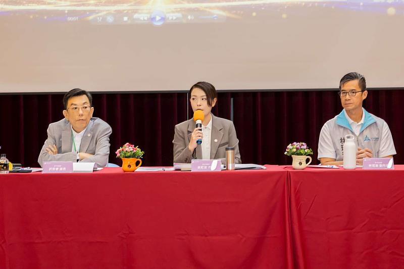 高虹安市長致詞。