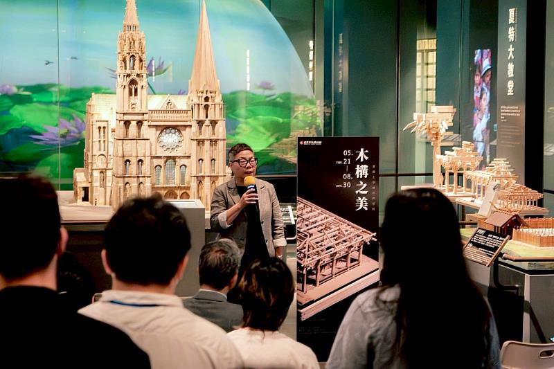 世界宗教博物館館長馬幼娟開幕活動致詞。照片由「世界宗教博物館」提供