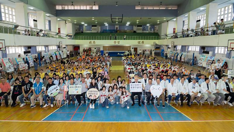 竹市200位學童參與潔牙繪畫比賽 高虹安市長：讓口腔保健教育向下扎根