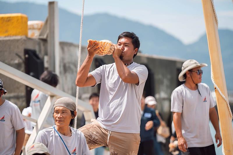 「Mata No Riyal海洋之眼」完航淡水 饒慶鈴跨海力邀7月到台東博覽會作客