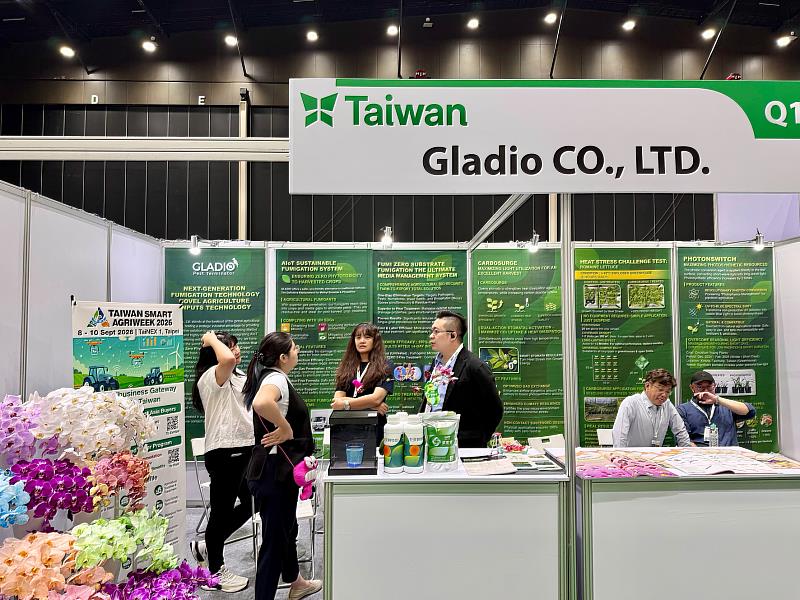 執行長陳政佑博士於〈HortEx Thailand 2026〉進行國際市場拓展。