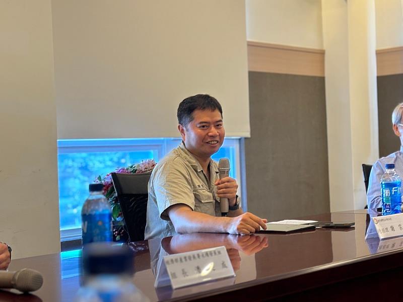 台灣鋼聯股份有限公司謝宗霖總經理。