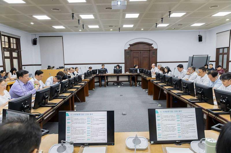 竹市本週市務會議聚治安與育兒照顧。