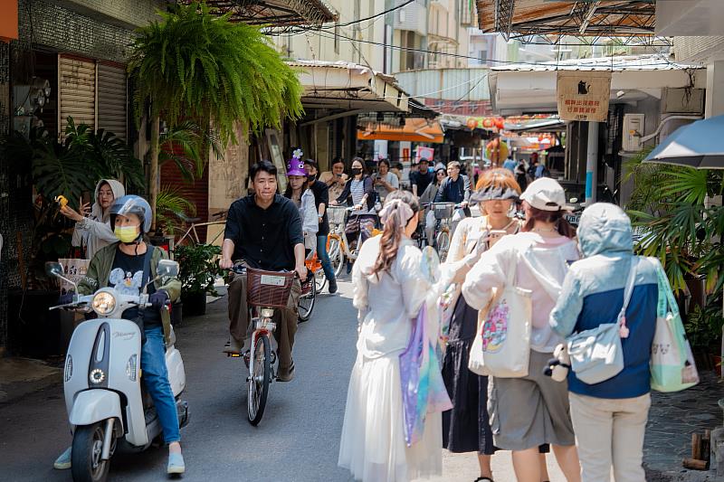皮克敏活動為嘉義市引入人潮。
