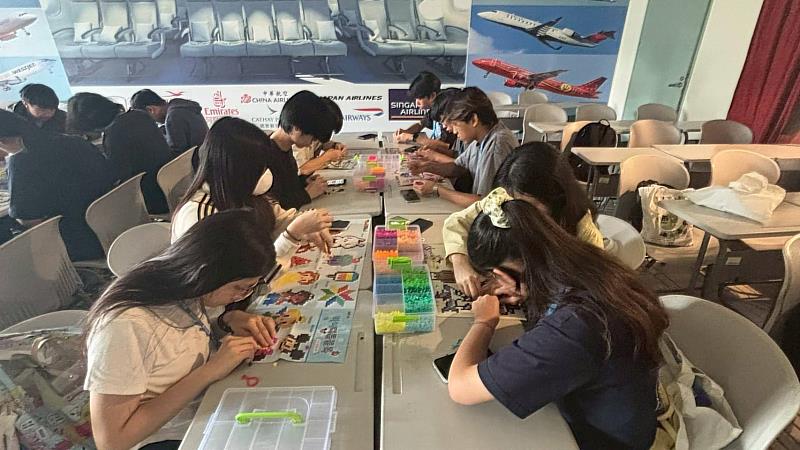 景文科大旅遊航空營圓滿落幕，吸引17所高中職學生熱情參與。