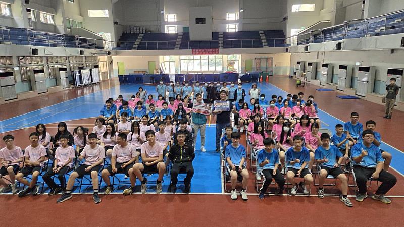 嘉義溪口衛生所進校園宣導檳榔危害 提醒青少年遠離檳榔誘惑