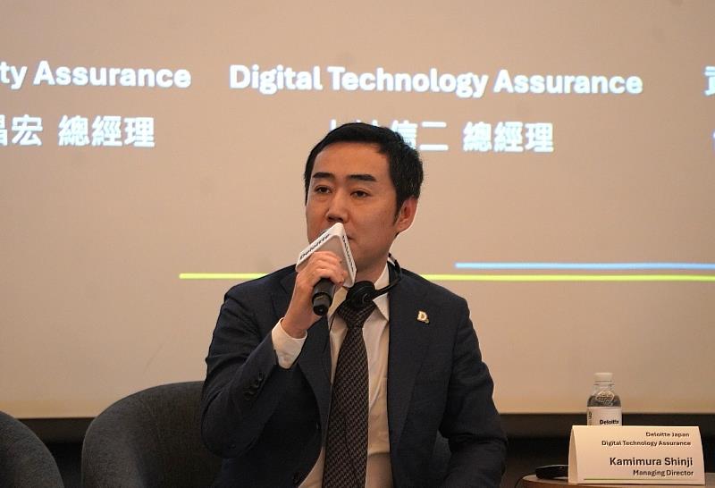 Deloitte日本Digital Technology Assurance總經理上村信二。