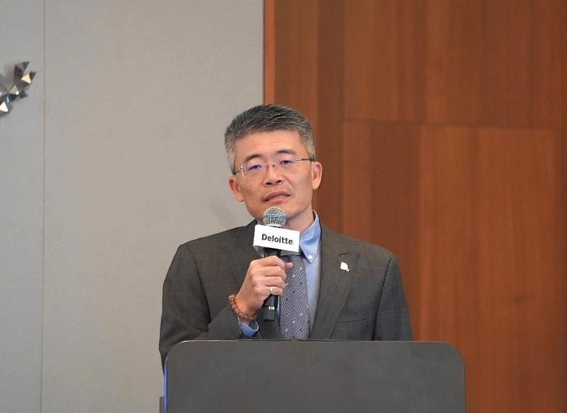 勤業眾信審計與確信服務營運長鄭旭然。