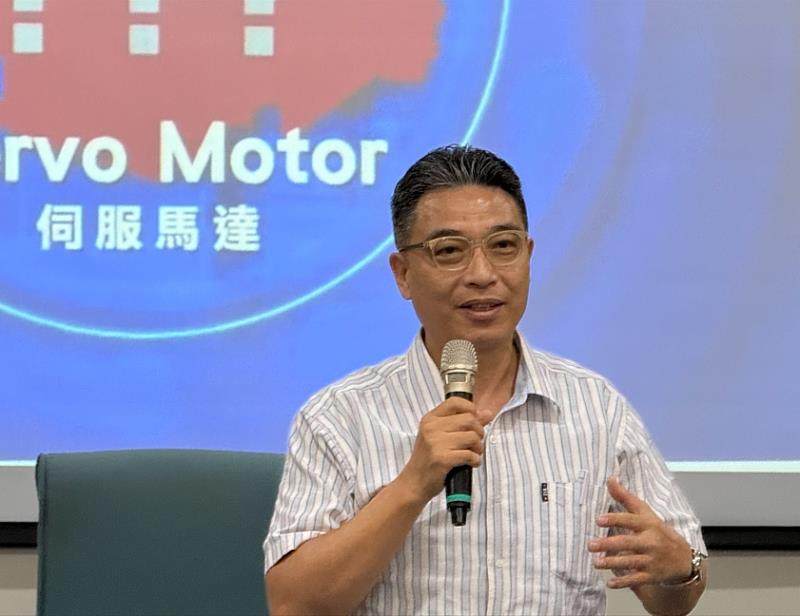 永元電機副總經理張明俊經驗分享。