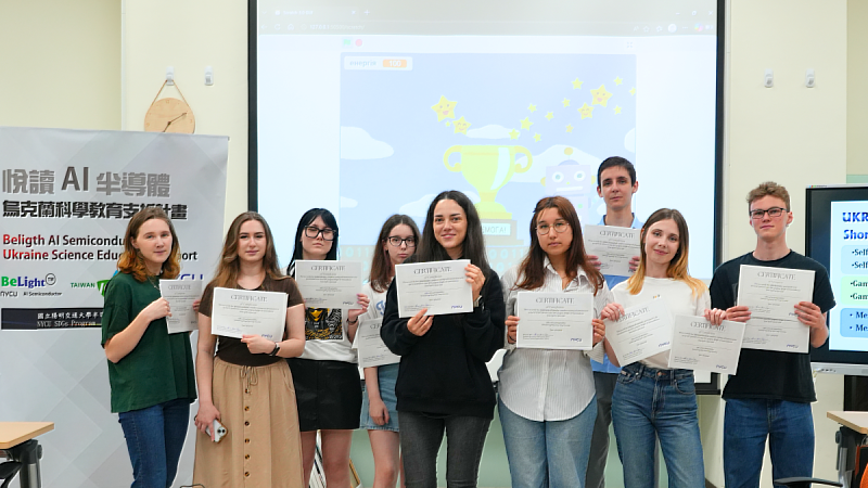 NYCU Uses AI and Semiconductor Education to Support Ukrainian Students...