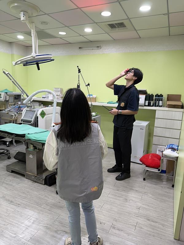 查核人員加強檢視診療室等高隱私空間