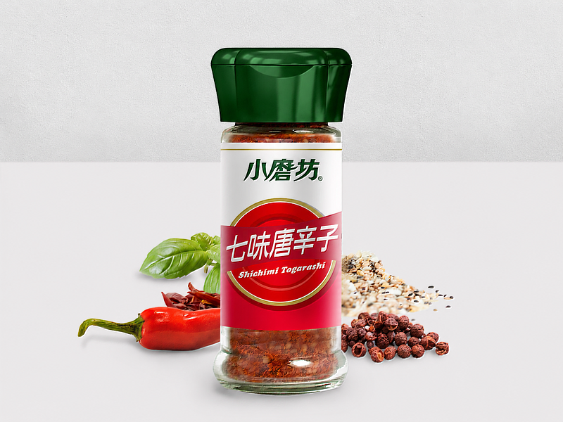 七味唐辛子。