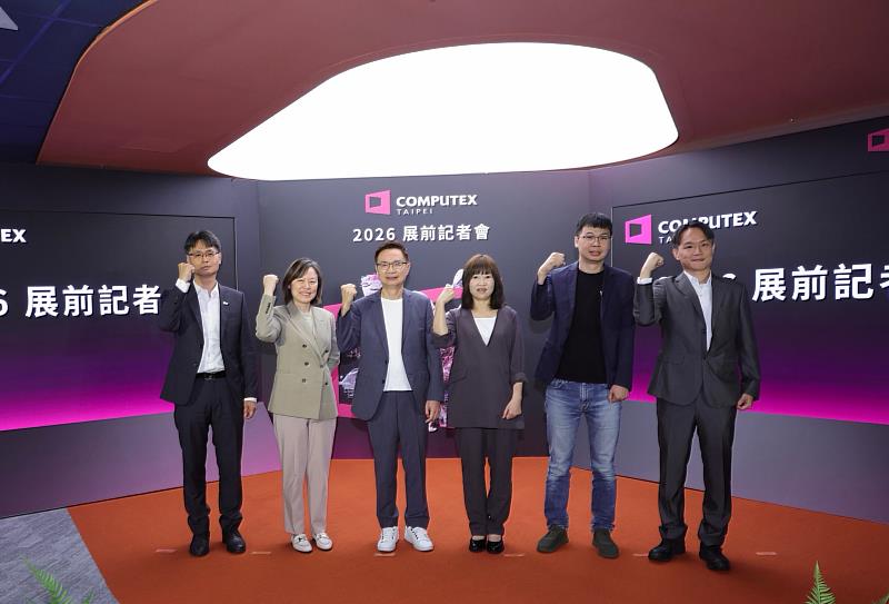 3. COMPUTEX 2026以「AI Together」為核心，於世貿一館首度設立AI機器人展區，並聚焦實體AI發展，從機器人應用至智慧城市安全全面展開。（貿協提供）