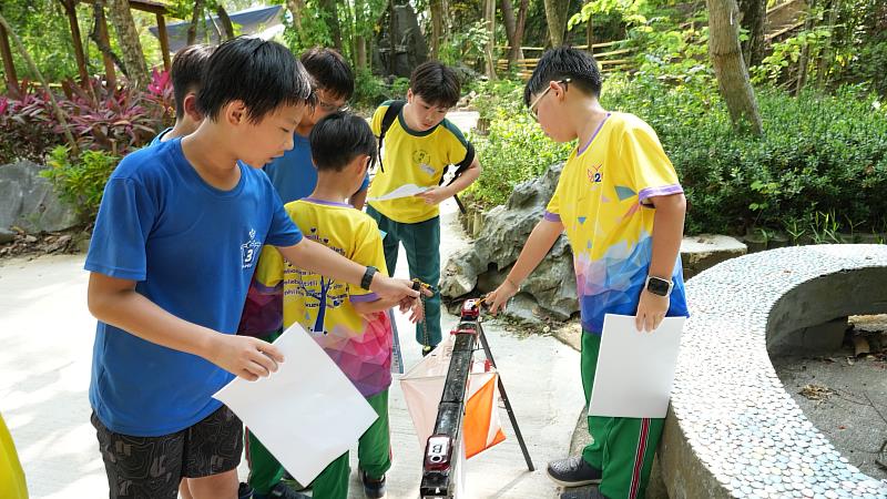 500位學子齊聚嘉義公園定向越野。