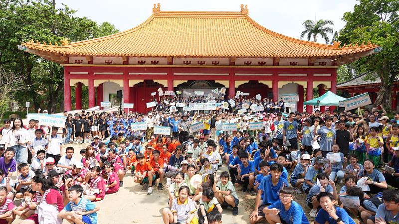 嘉義市國際教育週定向越野活動。