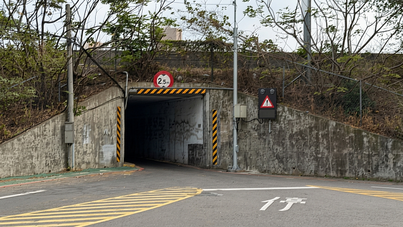 光復路二段2巷涵洞智慧警示系統。