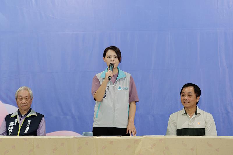 高虹安市長致詞。