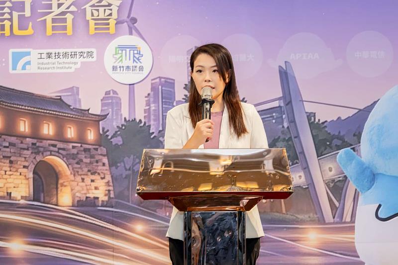 市長高虹安致詞。