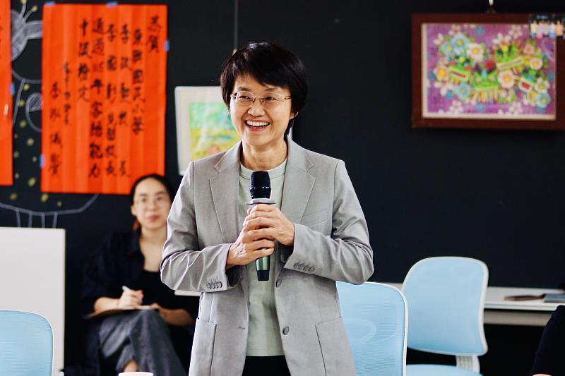 客委會古秀妃主委致詞。