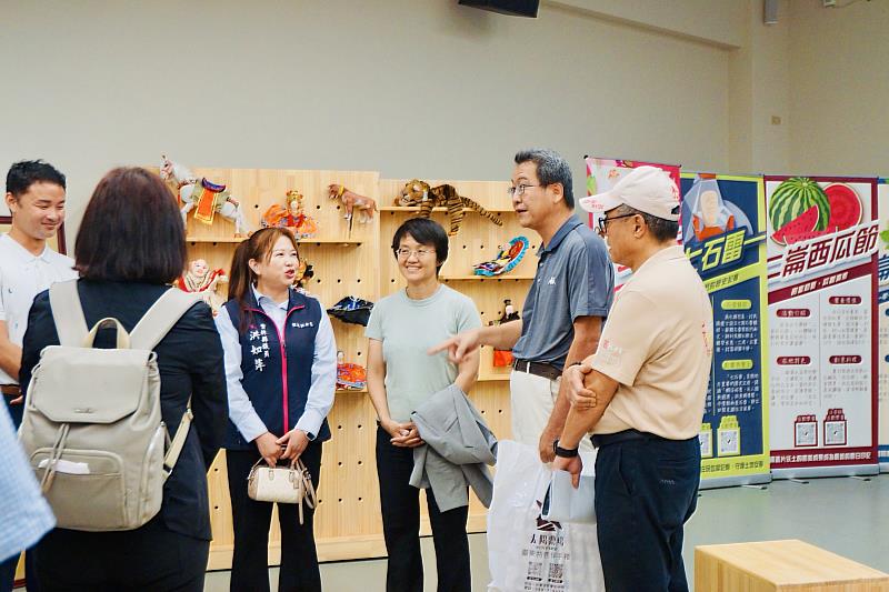古主委訪視「雲林詔安客語教學資源中心」。