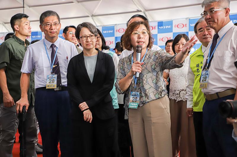 副總統蕭美琴出席第20屆台灣國際農機展，見證智慧農業與低碳轉型成果-4