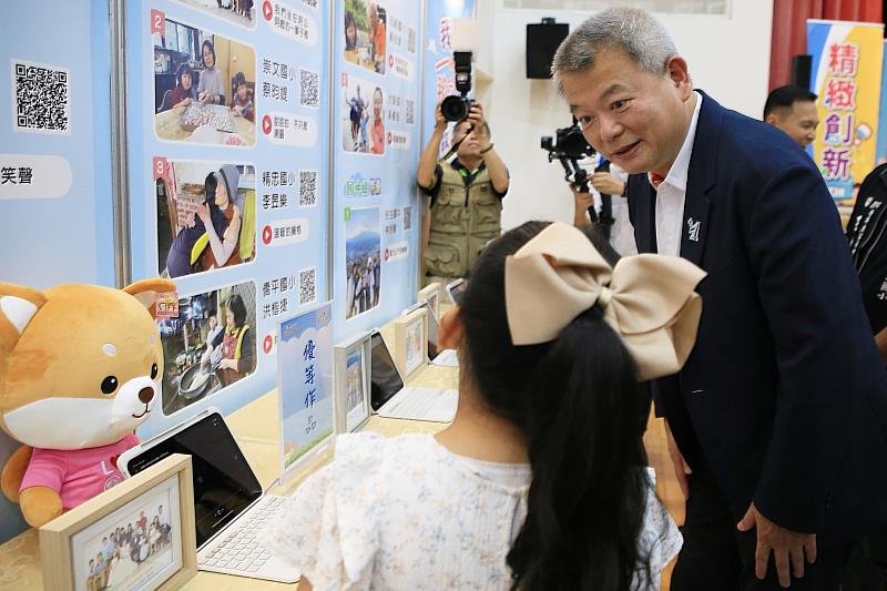 林瑞彥副市長與學生互動交流
