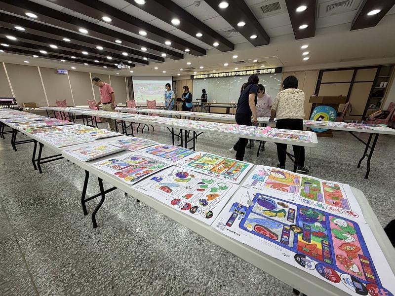 臺東「智繪健康行」著色賽頒獎 220位親子共享榮耀時刻
