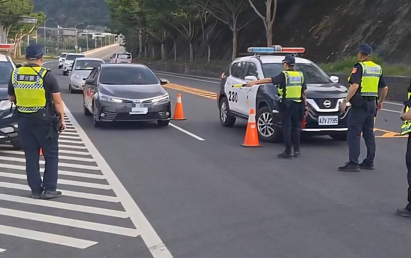 臺東縣警察局啟動毒駕查緝專案 部署優勢警力