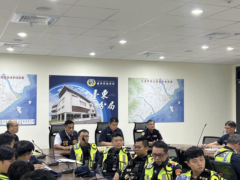臺東縣警察局啟動毒駕查緝專案 部署優勢警力