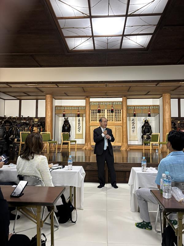 陳銘俊處長致詞。