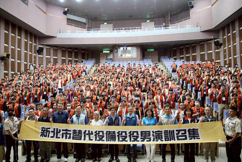 厚植地方防救災量能 新北首場備役替代役EMT-1演訓五股開訓