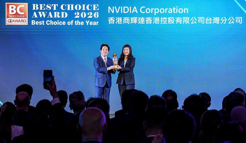 NVIDIA Vera Rubin NVL72獲得COMPUTEX Best Choice Award年度大獎