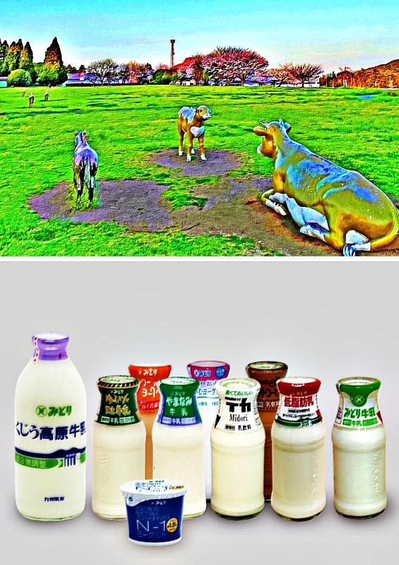 綠母親樂園是由以綠色牛奶聞名的九州乳業經營的休閒牧場型。園區有大片草地與豐富遊樂設施，是大分人氣親子景點。