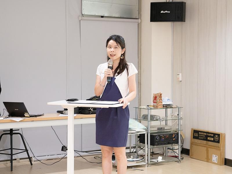 一、活動開幕式中，葉惠菁國際長勉勵同學善用校園資源，勇敢踏出職涯探索的第一步。