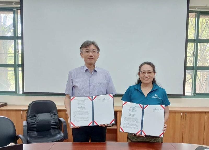 東華資訊工程學系與SHSU Master of Science in Computing and Data Science學程簽訂碩士雙聯合作協議書。