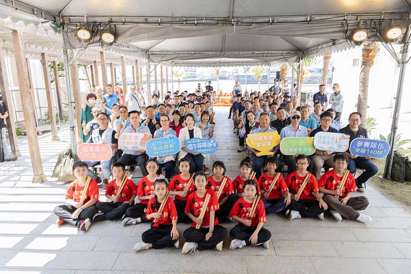 「2026新竹市端午節龍舟競賽」將於6月19日至21日登場，市府今日舉辦龍舟點睛暨祈福儀式。