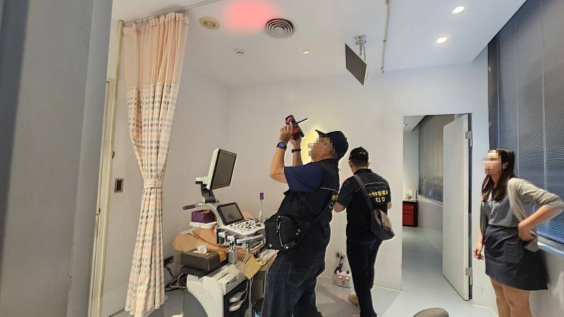 查核人員加強檢視診療室等高隱私空間。