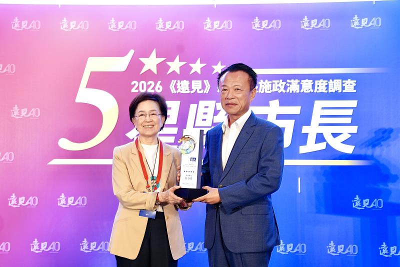 5星縣長5連霸 翁章梁：嘉義轉型是嘉義人恢復自信的過程