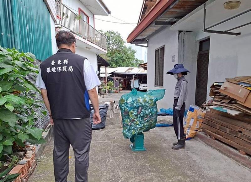 臺東縣行動回收服務上路! 強化偏鄉資收服務量能