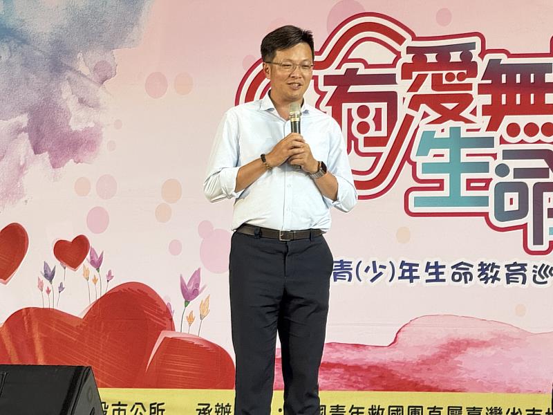 南投市公所推動生命教育 逆境勇者感動中興國中學子
