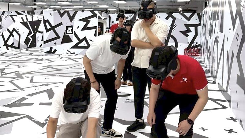 體驗過程笑聲不斷，讓整場體驗增添許多互動樂趣。