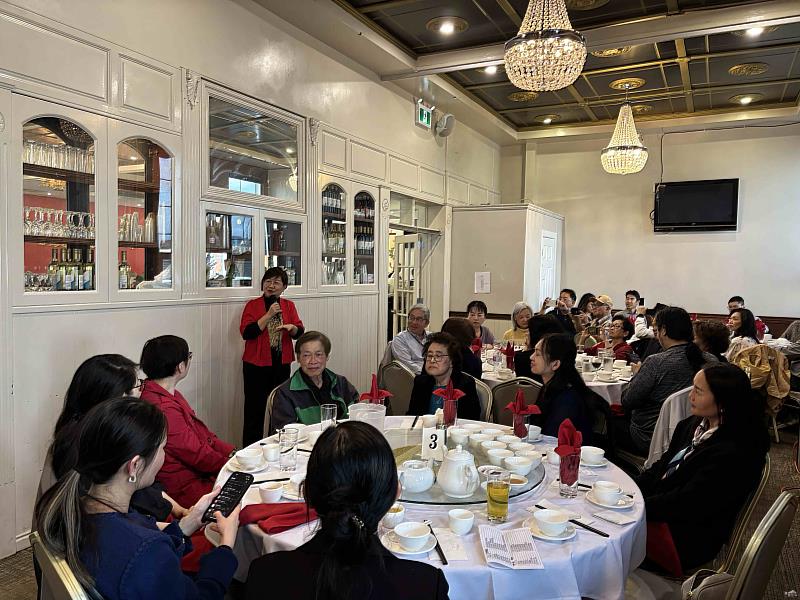 徐佳青致詞強調「Move to Next Generation」是僑委會的重要目標。