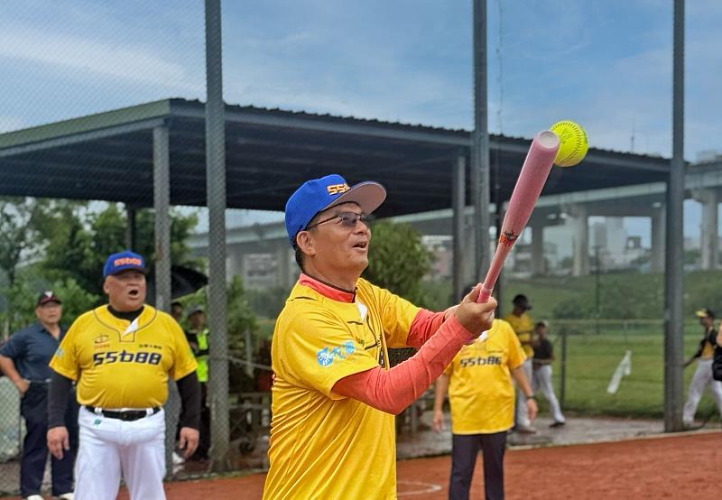 55688集團董事長林村田擔任開球嘉賓