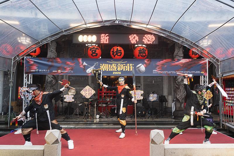 活動集結客家歌舞、官將首藝陣、歌仔戲、掌中戲、唸歌及管樂接力獻藝。