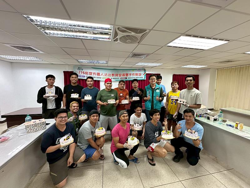 守護移工安全與權益 嘉義縣政府勞青處辦理法治教育與手作聯誼