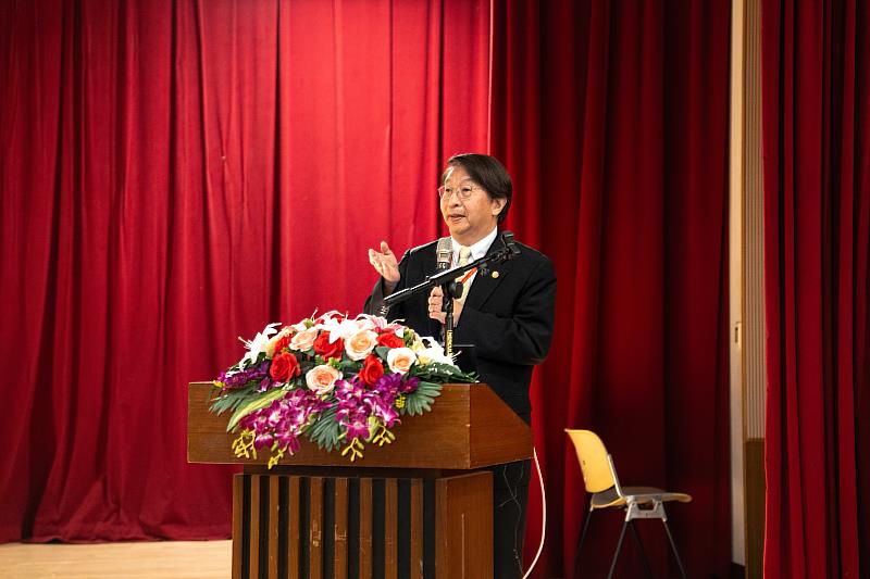 長庚大學楊智偉副校長期許產學研發能量化為實質的應用價值。