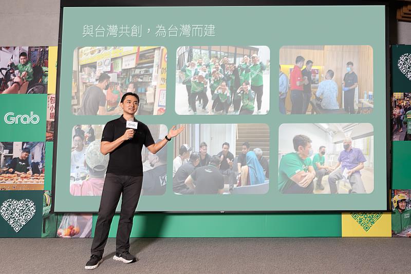 Grab集團營運董事總經理余偉騰分享在第一線的經驗。