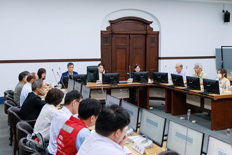 竹市本週市務會議聚焦高翠路氣爆善後與公安精進。